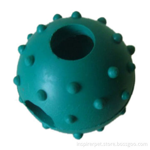 Rubber Chew Hollow Ball, Eco-friendly